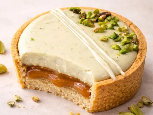 Gold Pistachio Tart